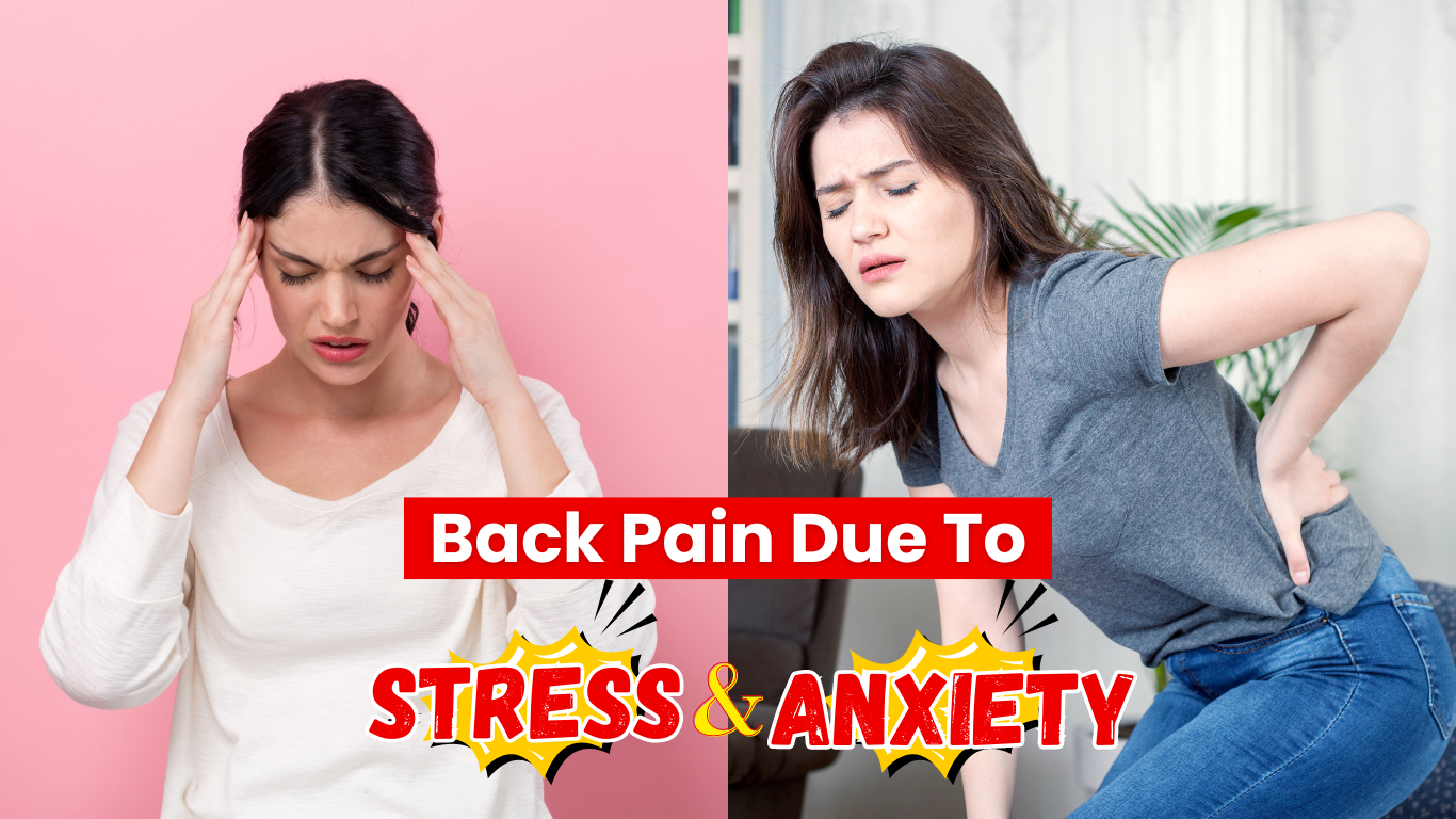 Back pain due to stress and anxiety